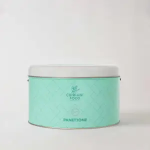 Cipriani Panettone në Kuti Metalike 1kg